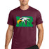Maple River High School hockey_boys - Deep Maroon Nike Swoosh Sleeve rLegend Tee NKDX8730