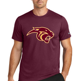 Pine Island Football - Deep Maroon Nike Swoosh Sleeve rLegend Tee NKDX8730