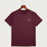 Moline Cheer general - Deep Maroon Nike Swoosh Sleeve rLegend Tee NKDX8730