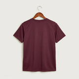Moline Cheer general - Deep Maroon Nike Youth Swoosh Sleeve rLegend Tee NKDX8787 (back)