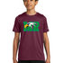 Maple River High School hockey_boys - Deep Maroon Nike Youth Swoosh Sleeve rLegend Tee NKDX8787