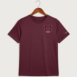 Moline Cheer general - Deep Maroon Nike Youth Swoosh Sleeve rLegend Tee NKDX8787