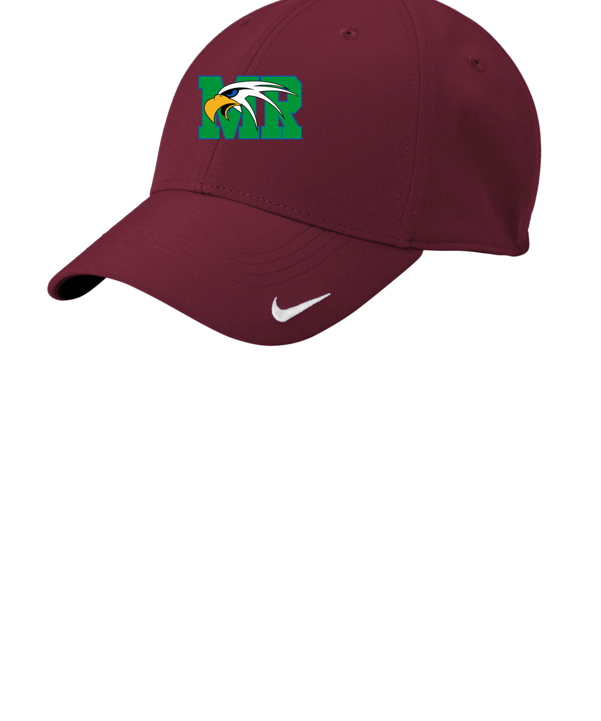 Maple River High School hockey_boys - Deep Maroon Nike Dri-FIT Legacy Cap NKFB6447