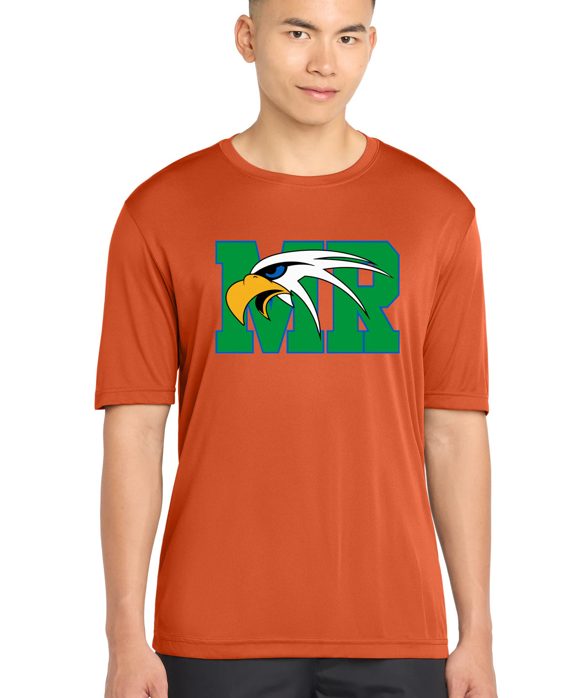Maple River High School hockey_boys - Deep Orange Sport-Tek PosiCharge Competitor Tee. ST350