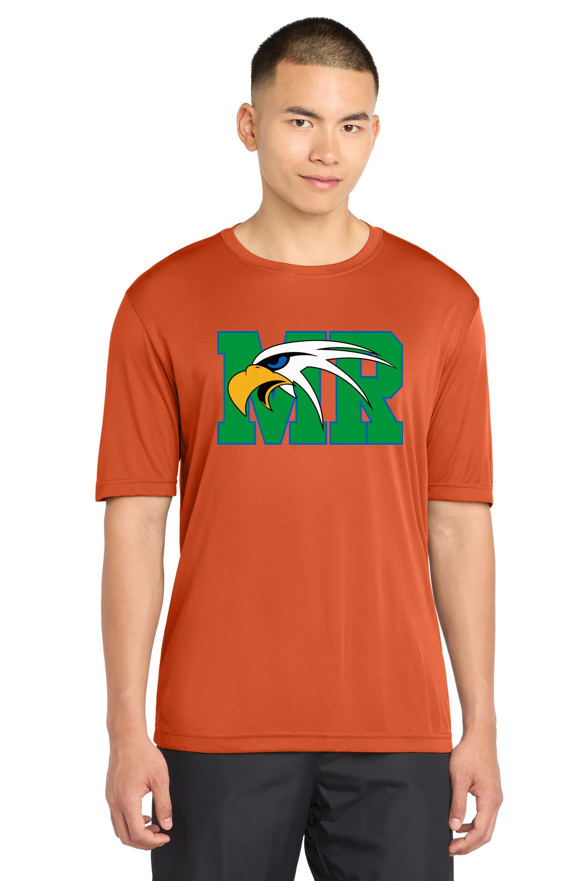Maple River High School hockey_boys - Deep Orange Sport-Tek PosiCharge Competitor Tee. ST350