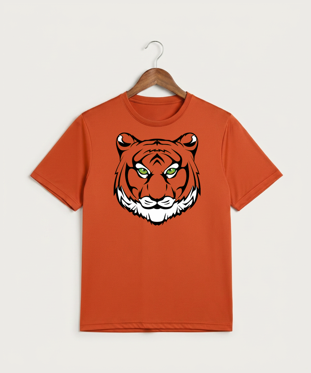 Princeton High School Football (Boys) - Deep Orange Sport-Tek PosiCharge Competitor Tee. ST350