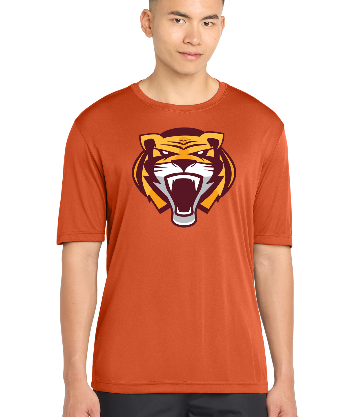 Stewartville Football - Deep Orange Sport-Tek PosiCharge Competitor Tee. ST350
