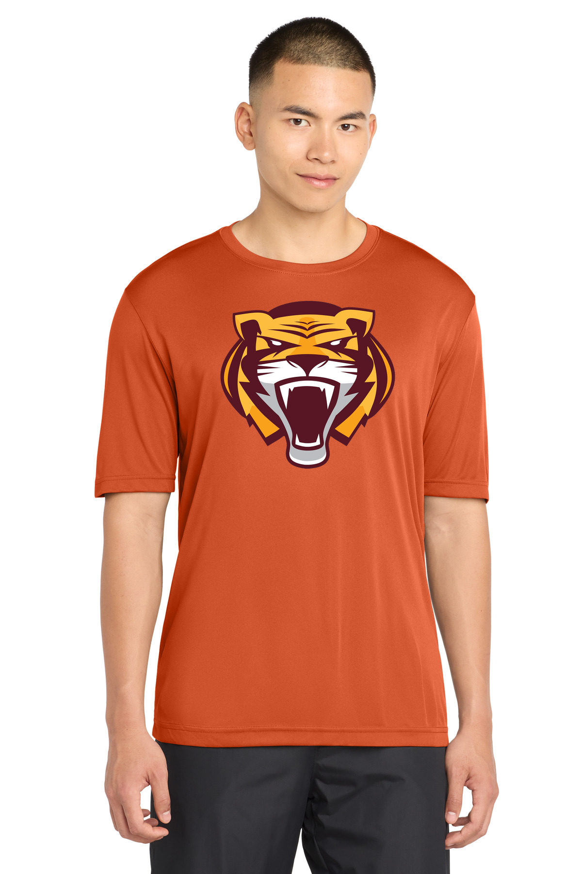 Stewartville Football - Deep Orange Sport-Tek PosiCharge Competitor Tee. ST350