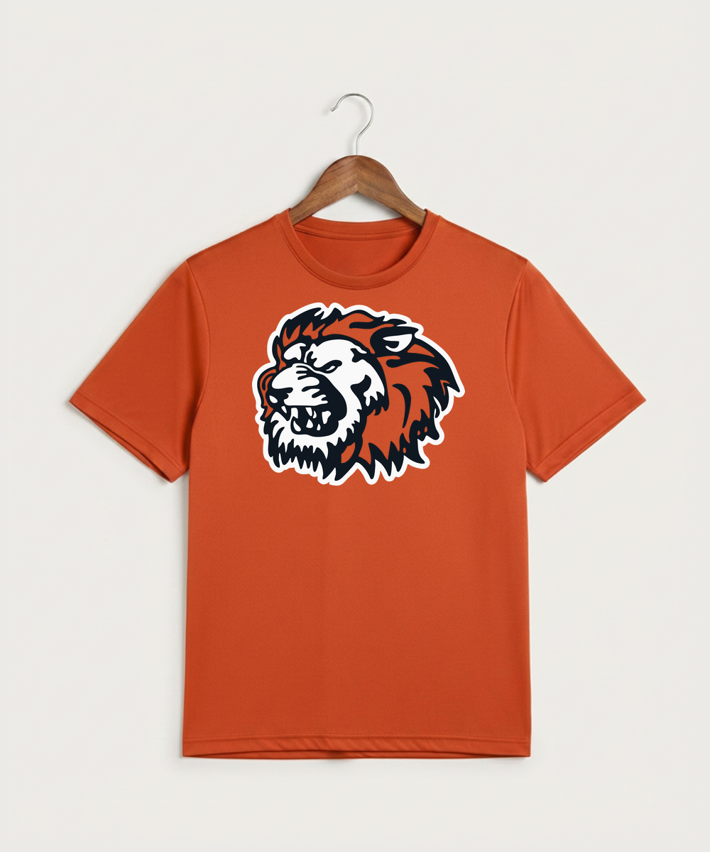 Ogilvie High School Football (Boys) - Deep Orange Sport-Tek PosiCharge Competitor Tee. ST350