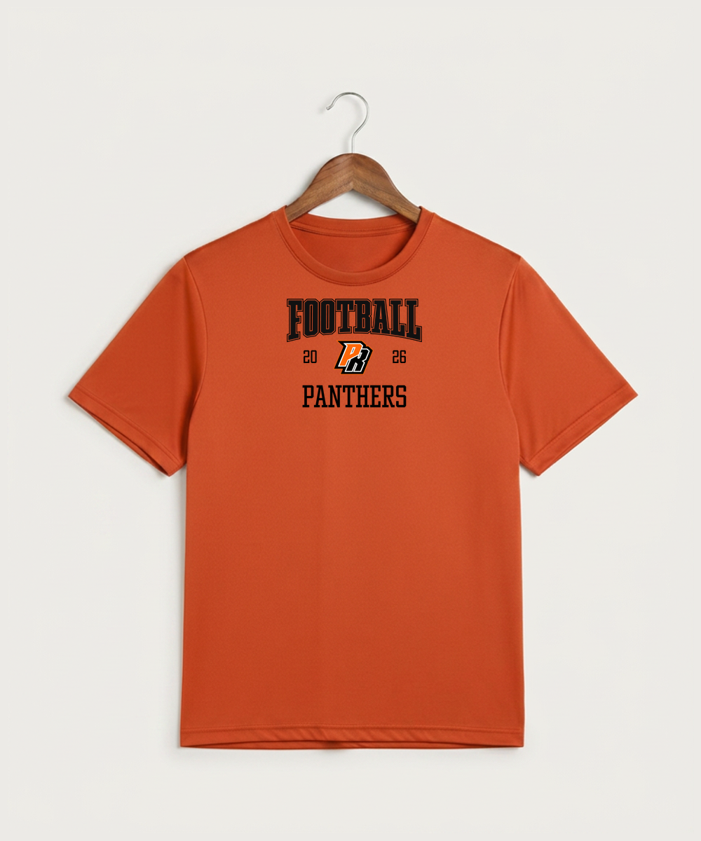 Park Rapids Area High School Football (Boys) - Deep Orange Sport-Tek PosiCharge Competitor Tee. ST350