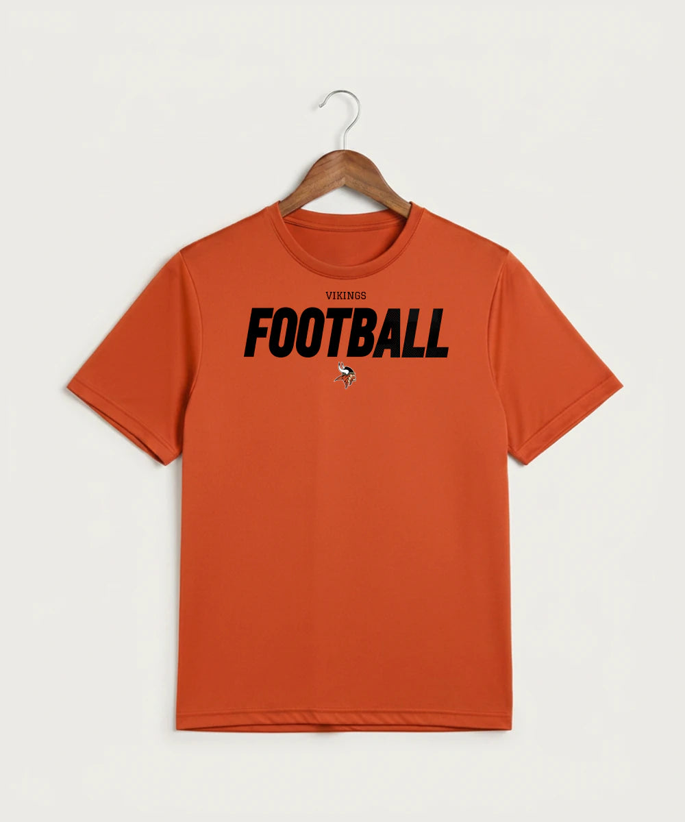 Littlefork Big Falls High School Football (Boys) - Deep Orange Sport-Tek PosiCharge Competitor Tee. ST350