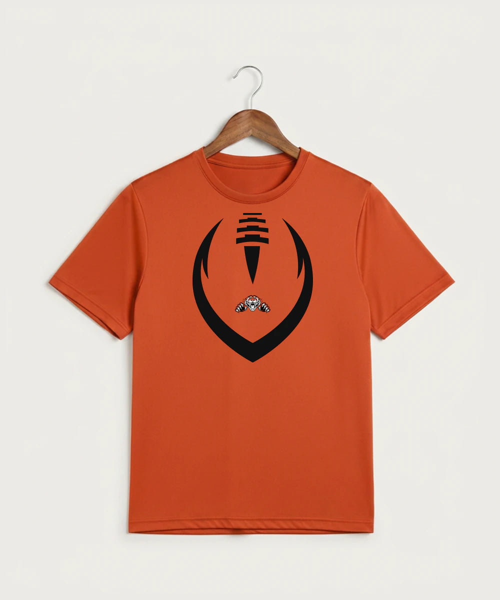 Pine River Backus High School Football (Boys) - Deep Orange Sport-Tek PosiCharge Competitor Tee. ST350