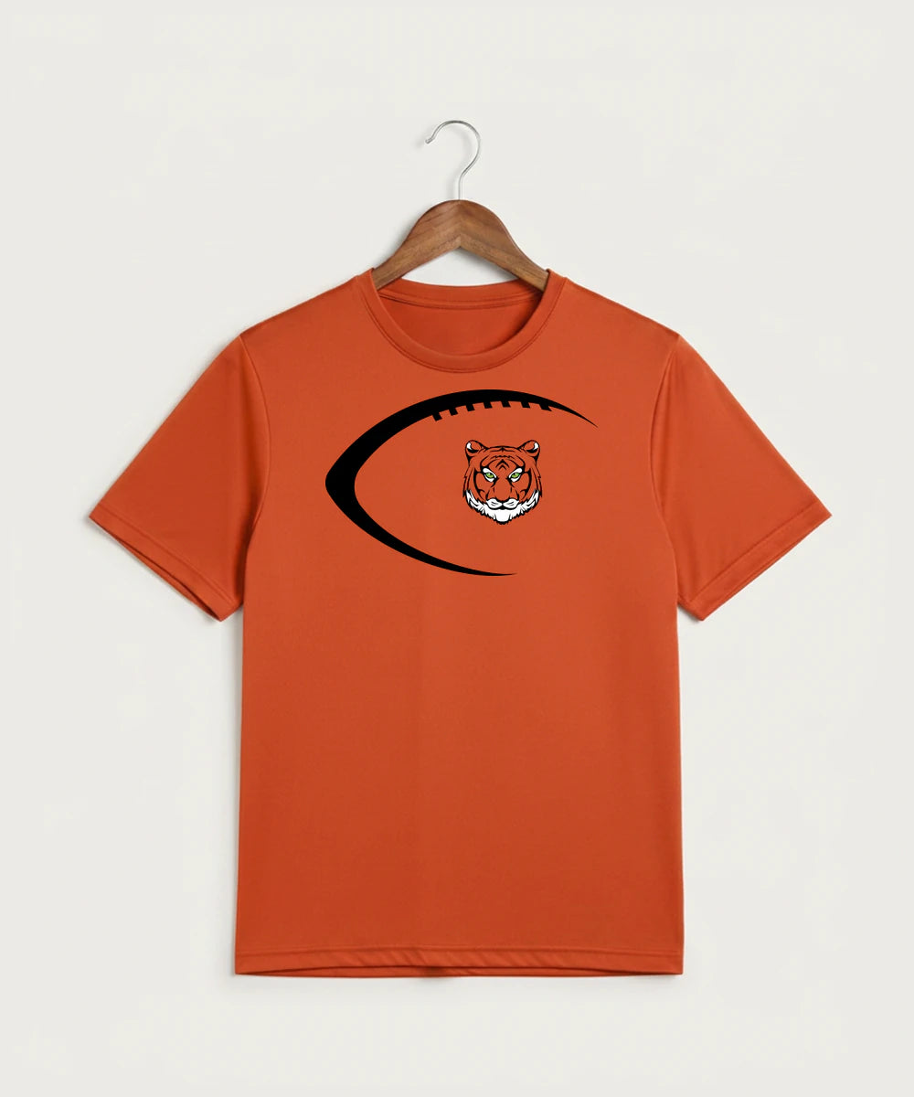 Princeton High School Football (Boys) - Deep Orange Sport-Tek PosiCharge Competitor Tee. ST350
