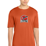 John Marshall Swim Dive - Deep Orange Sport-Tek PosiCharge Competitor Tee. ST350