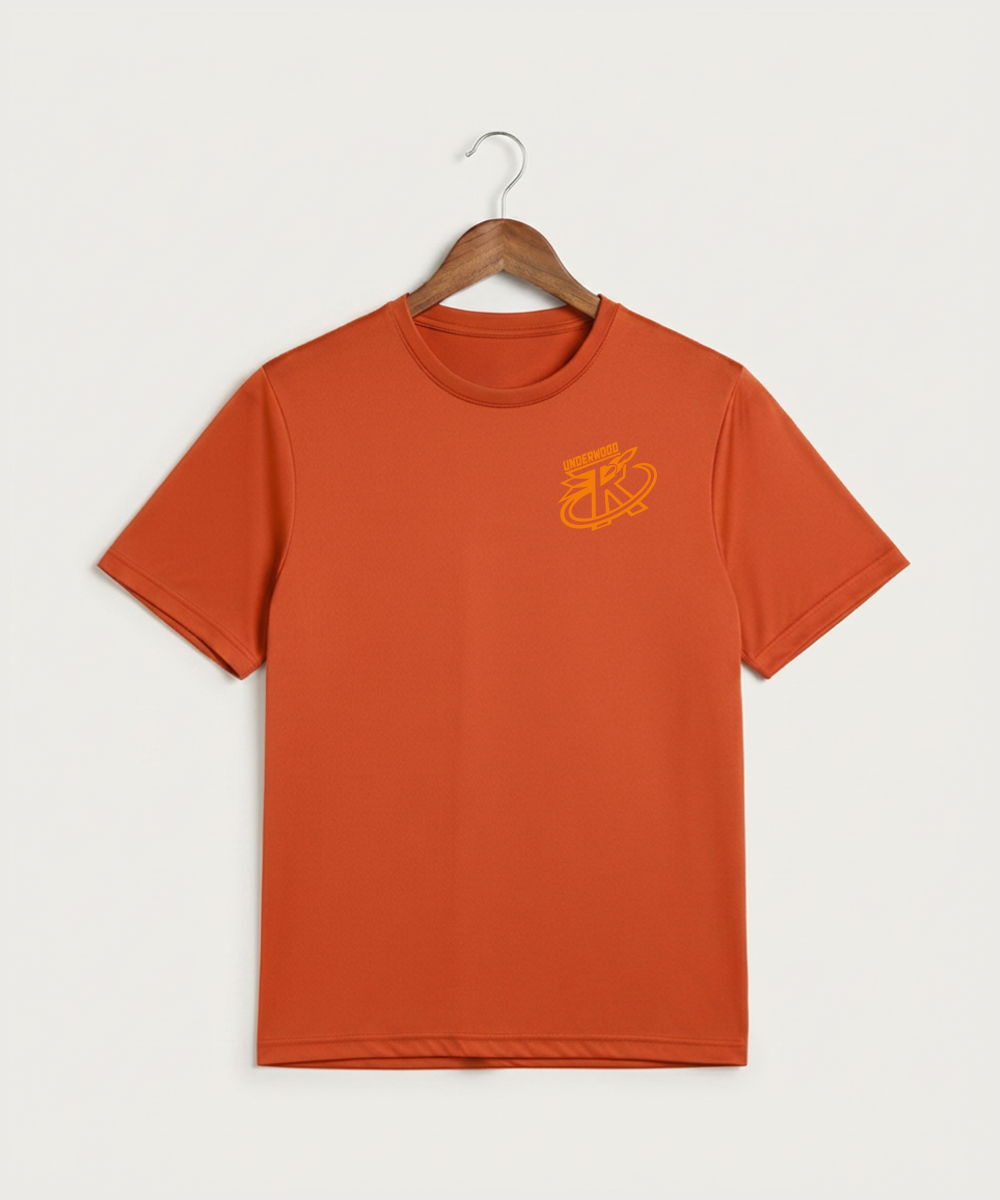 Underwood High School Football (Boys) - Deep Orange Sport-Tek PosiCharge Competitor Tee. ST350
