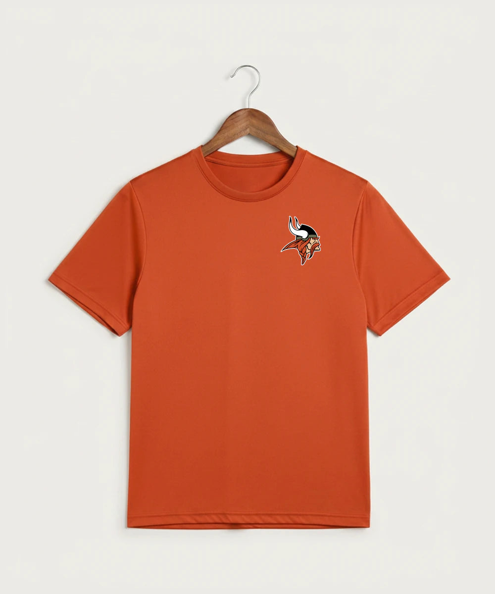Littlefork Big Falls High School Football (Boys) - Deep Orange Sport-Tek PosiCharge Competitor Tee. ST350