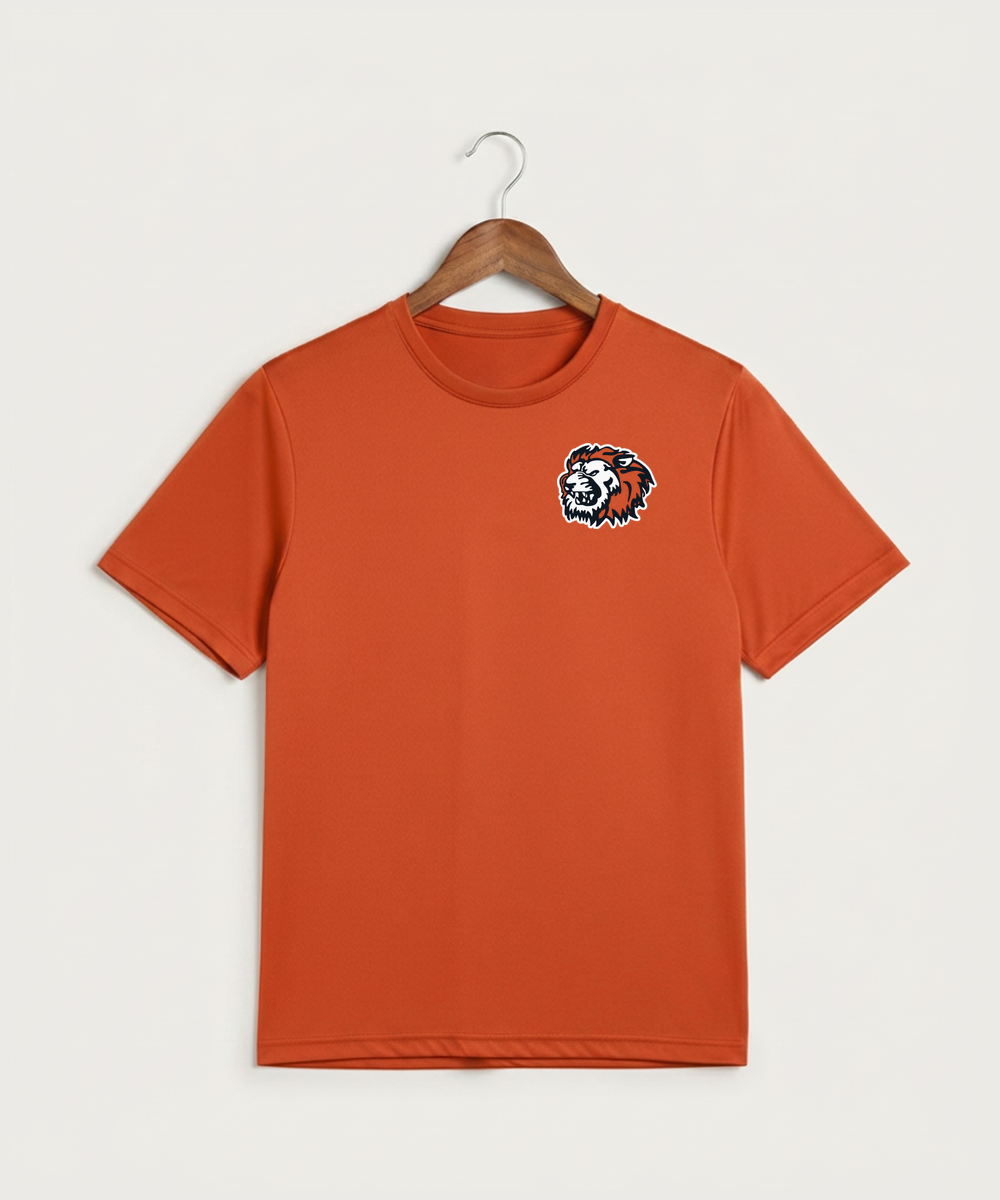 Ogilvie High School Football (Boys) - Deep Orange Sport-Tek PosiCharge Competitor Tee. ST350