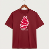 Amboy Football general - Deep Red Sport-Tek PosiCharge Competitor Tee. ST350
