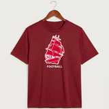Amboy Football general - Deep Red Sport-Tek PosiCharge Competitor Tee. ST350