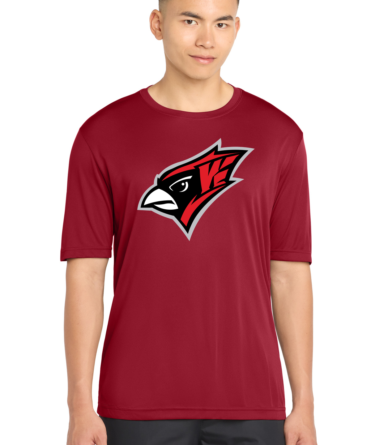 Willmar Athletics - Deep Red Sport-Tek PosiCharge Competitor Tee. ST350