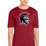 Worthington Football - Deep Red Sport-Tek PosiCharge Competitor Tee. ST350