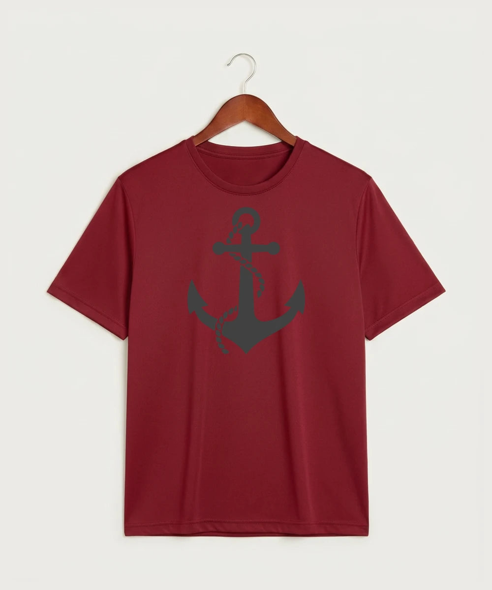 Fulton High School Football (Boys) - Deep Red Sport-Tek PosiCharge Competitor Tee. ST350