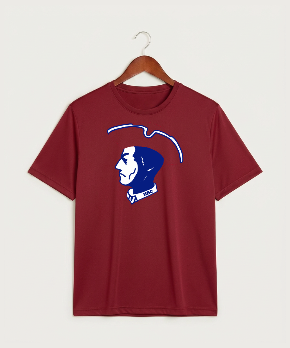 Hills-Beaver Creek High School Volleyball (Girls) - Deep Red Sport-Tek PosiCharge Competitor Tee. ST350