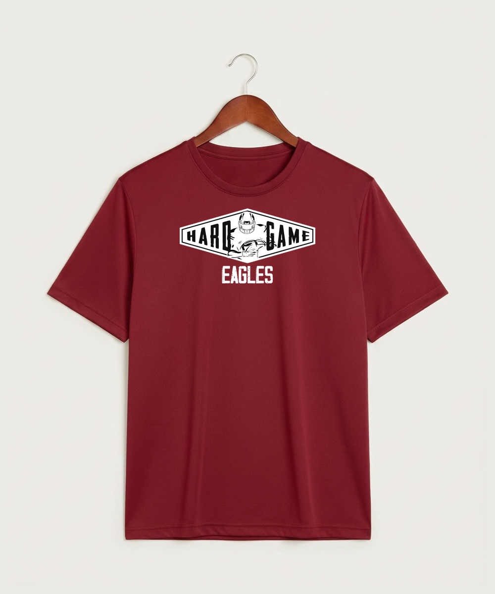 Apollo High School Football (Boys) - Deep Red Sport-Tek PosiCharge Competitor Tee. ST350