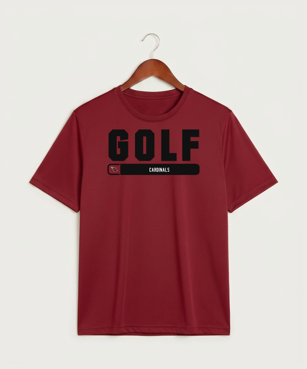 Forreston Golf - Deep Red Sport-Tek PosiCharge Competitor Tee. ST350
