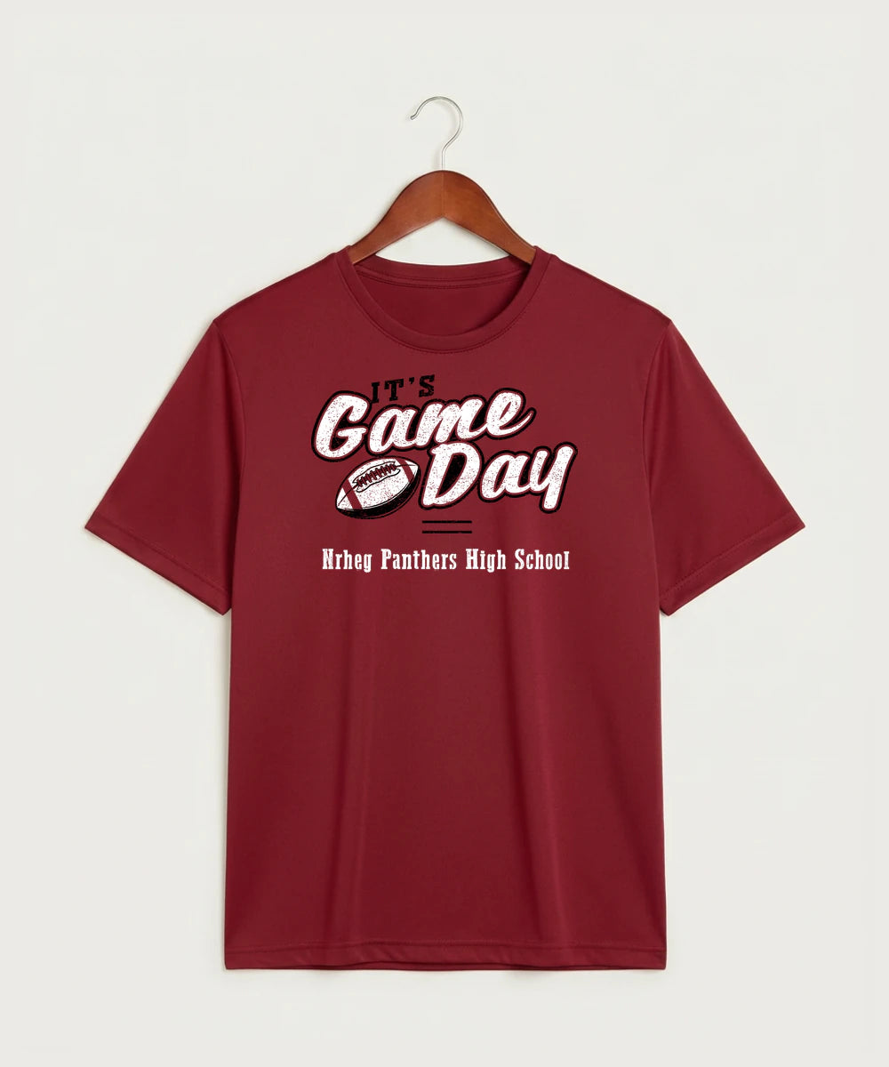 Nrheg Panthers High School Football (Boys) - Deep Red Sport-Tek PosiCharge Competitor Tee. ST350