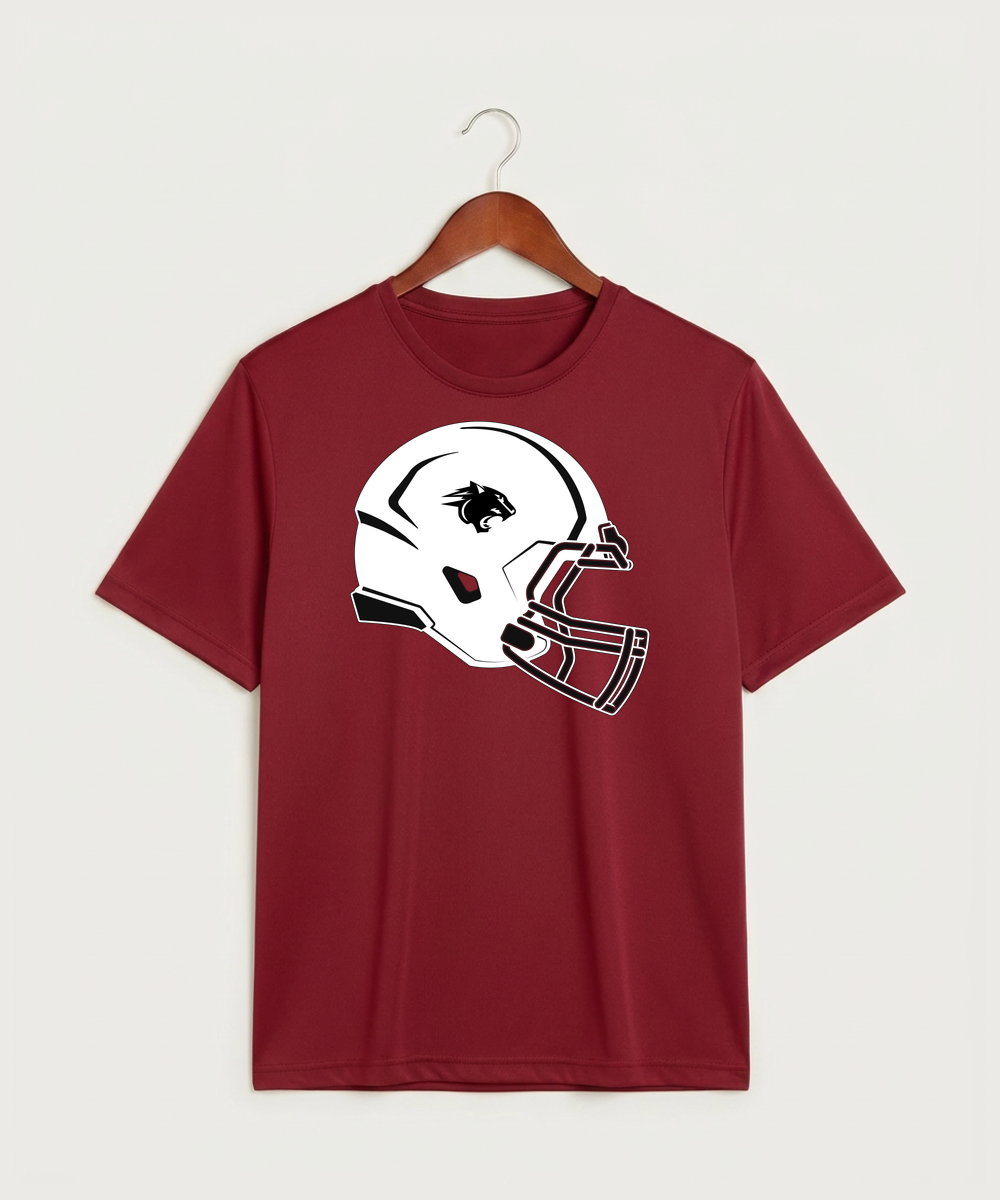 Nrheg Panthers High School Football (Boys) - Deep Red Sport-Tek PosiCharge Competitor Tee. ST350