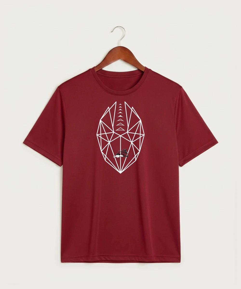 Fulton High School Football (Boys) - Deep Red Sport-Tek PosiCharge Competitor Tee. ST350
