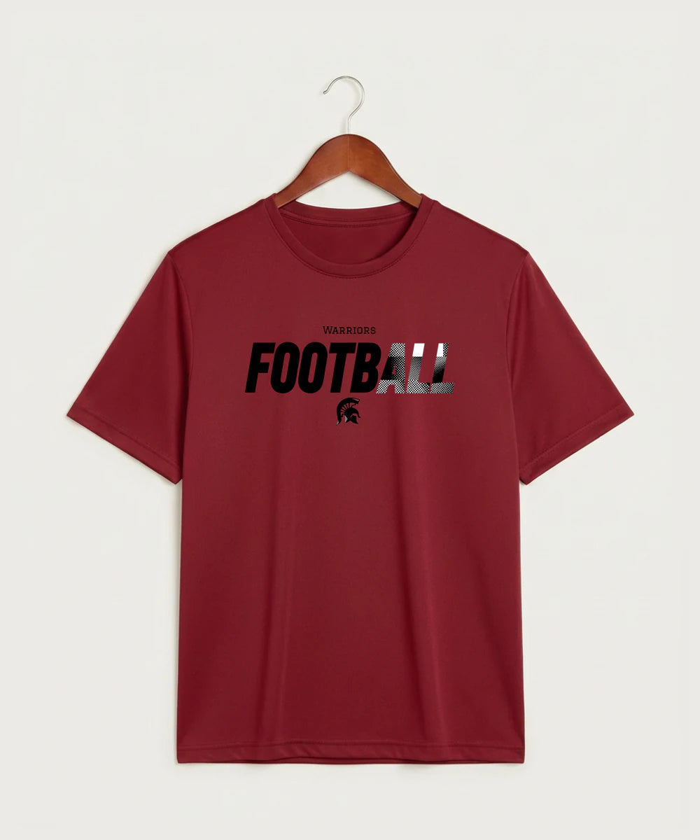 Bold High School Football (Boys) - Deep Red Sport-Tek PosiCharge Competitor Tee. ST350