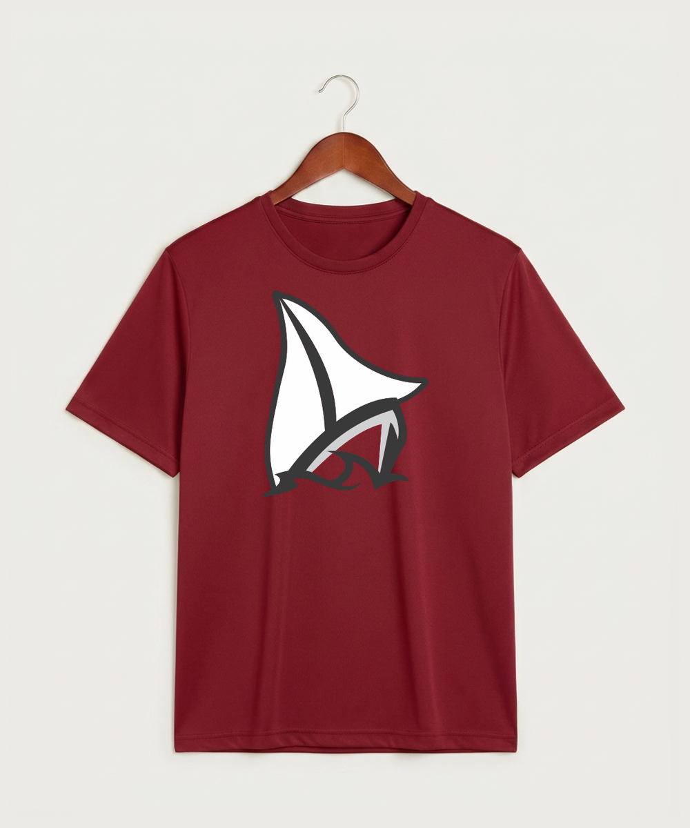 Detroit Lakes Community High School Football (Boys) - Deep Red Sport-Tek PosiCharge Competitor Tee. ST350