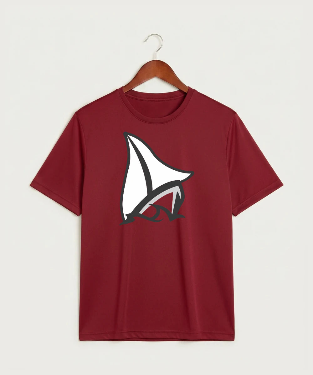 Detroit Lakes Community High School Football (Boys) - Deep Red Sport-Tek PosiCharge Competitor Tee. ST350