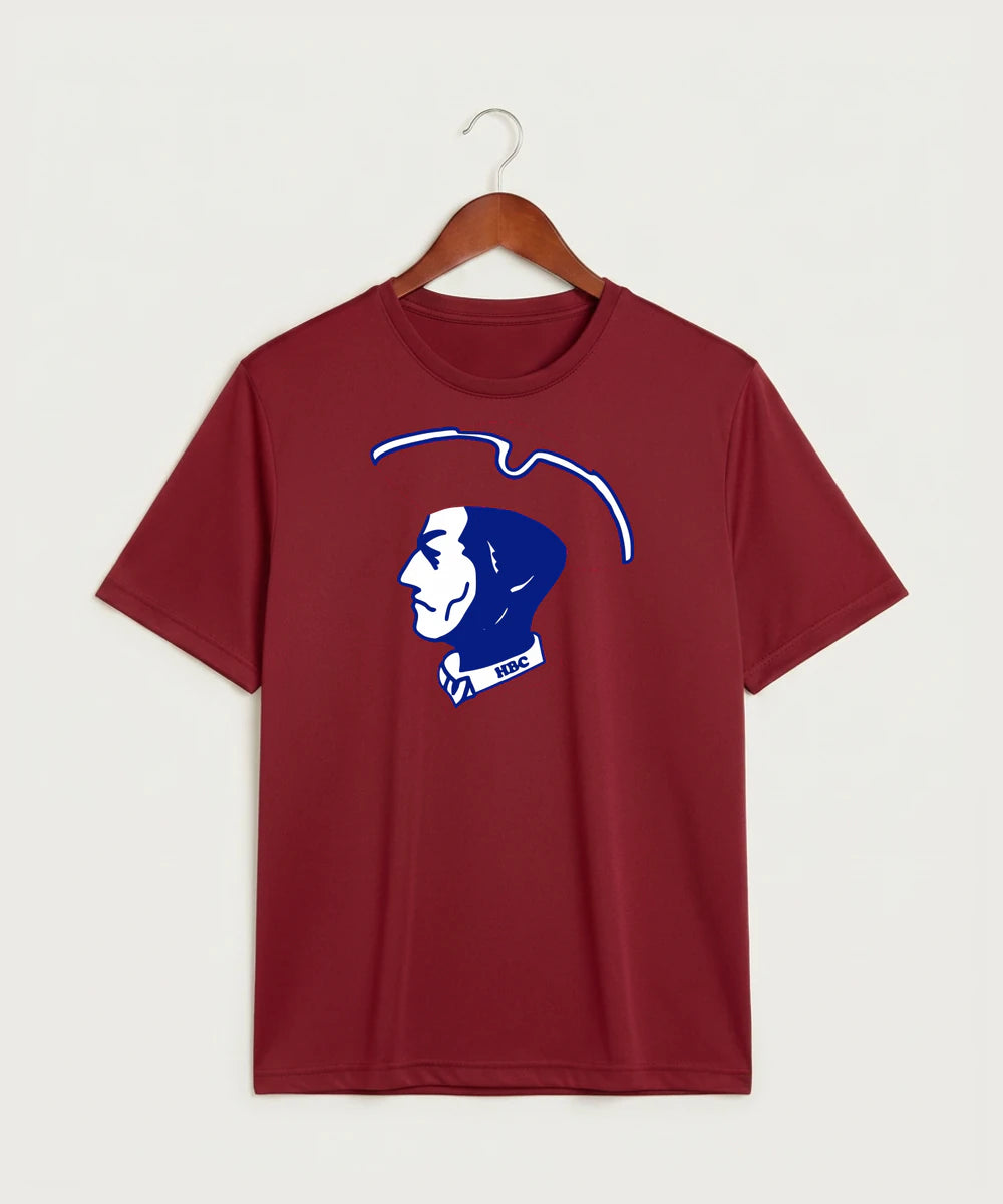 Hills-Beaver Creek High School Volleyball (Girls) - Deep Red Sport-Tek PosiCharge Competitor Tee. ST350