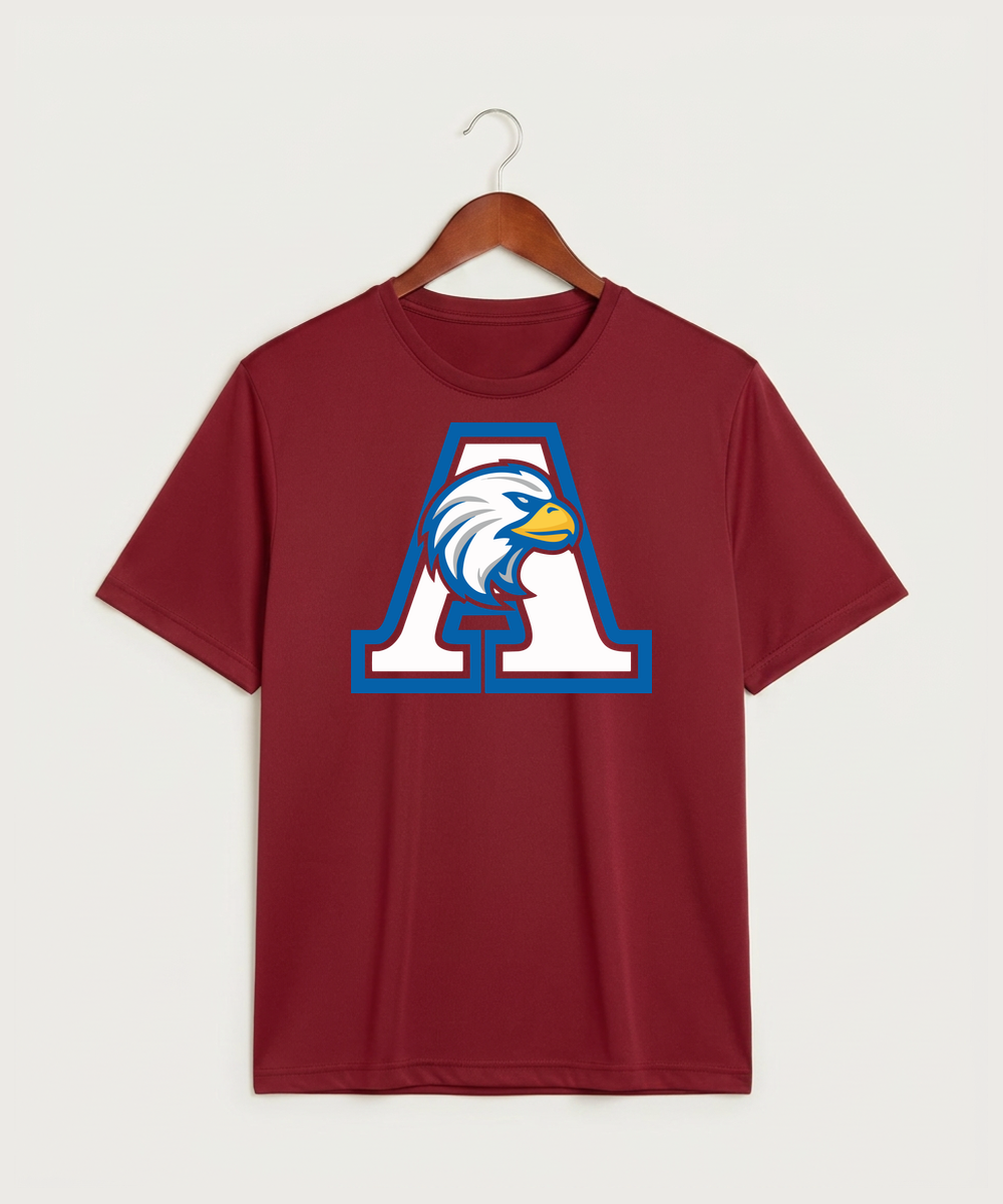Apollo High School Football (Boys) - Deep Red Sport-Tek PosiCharge Competitor Tee. ST350