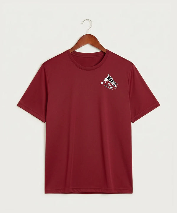 John Marshall High School Cross Country (Coed) - Deep Red Sport-Tek PosiCharge Competitor Tee. ST350