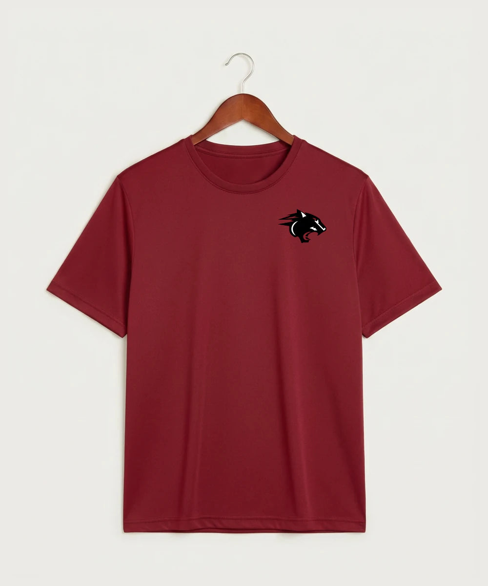 Nrheg Panthers High School Football (Boys) - Deep Red Sport-Tek PosiCharge Competitor Tee. ST350