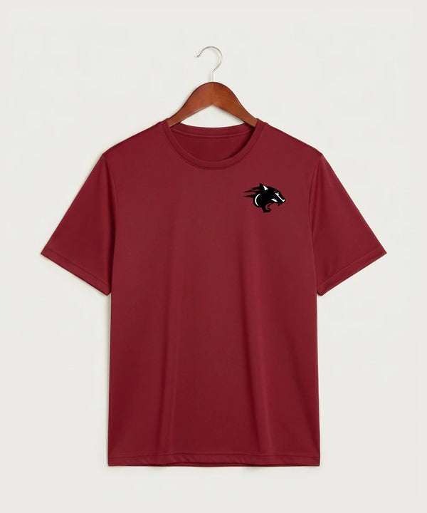 Nrheg Panthers High School Football (Boys) - Deep Red Sport-Tek PosiCharge Competitor Tee. ST350