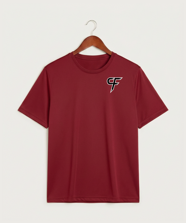 Cannon Falls High School Volleyball (Girls) - Deep Red Sport-Tek PosiCharge Competitor Tee. ST350