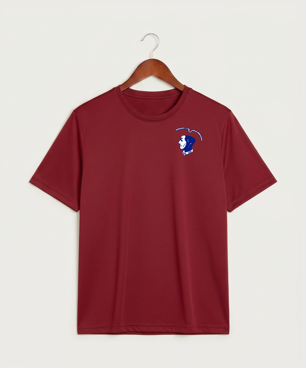 Hills-Beaver Creek High School Volleyball (Girls) - Deep Red Sport-Tek PosiCharge Competitor Tee. ST350