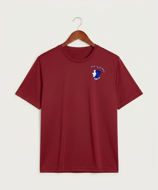 Hills-Beaver Creek High School Volleyball (Girls) - Deep Red Sport-Tek PosiCharge Competitor Tee. ST350