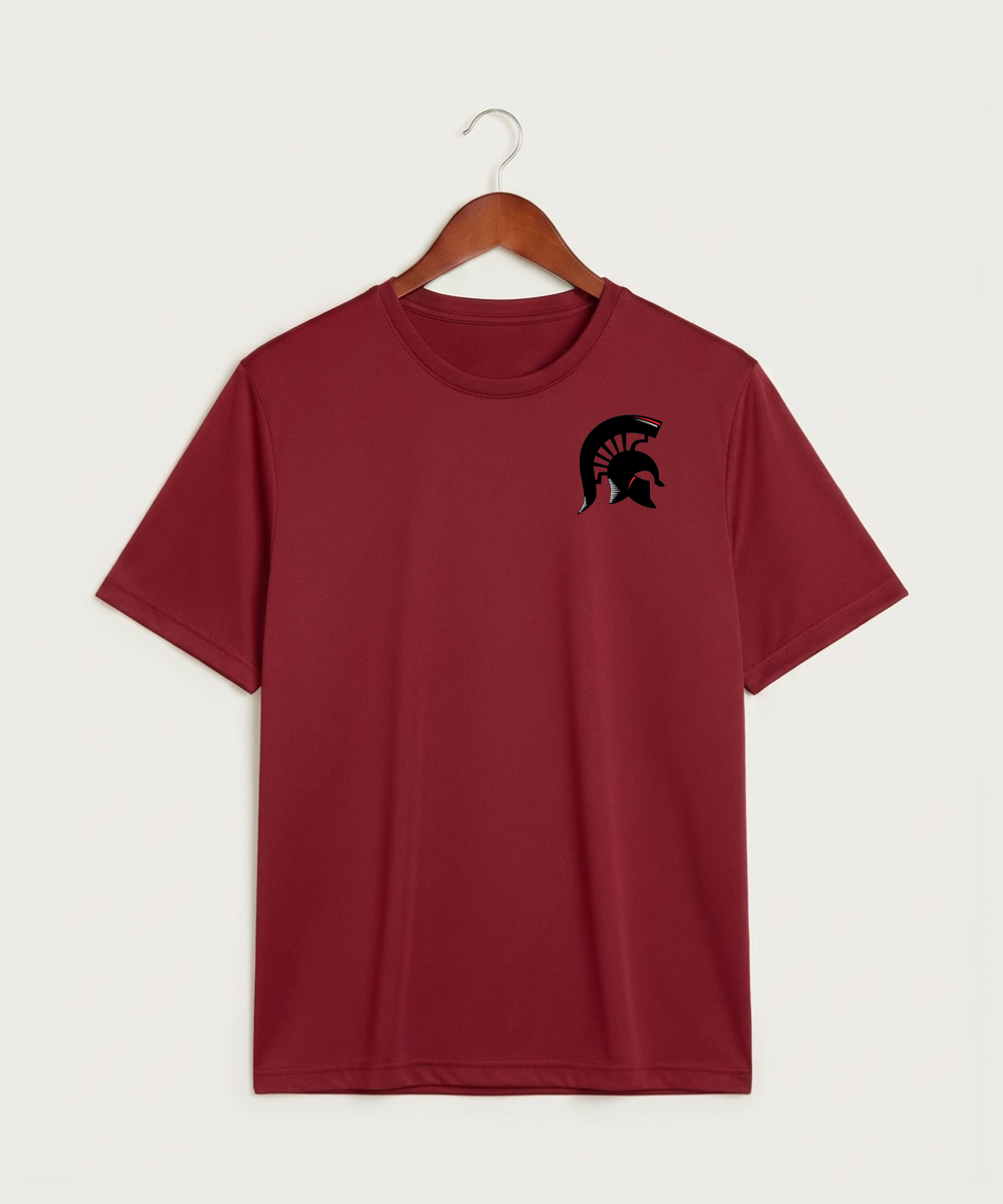 Bold High School Football (Boys) - Deep Red Sport-Tek PosiCharge Competitor Tee. ST350