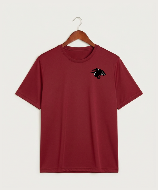 Nrheg Panthers High School Football (Boys) - Deep Red Sport-Tek PosiCharge Competitor Tee. ST350