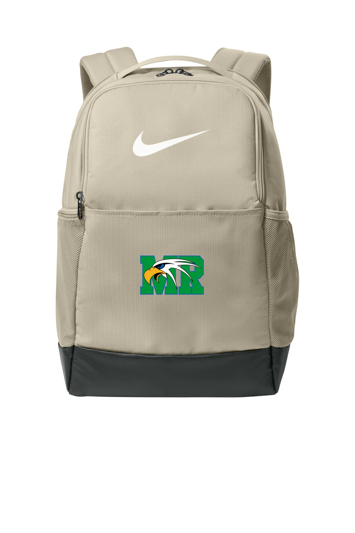 Maple River High School hockey_boys - Desert Khaki Nike Brasilia Medium Backpack NKDH7709