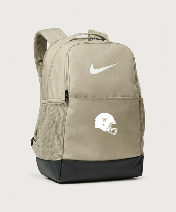Ada Borup High School Football (Boys) - Desert Khaki Nike Brasilia Medium Backpack NKDH7709