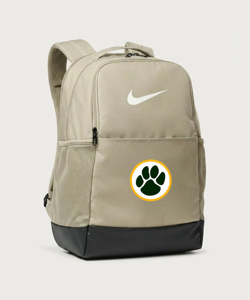 Ashwaubenon High School Football (Boys) - Desert Khaki Nike Brasilia Medium Backpack NKDH7709