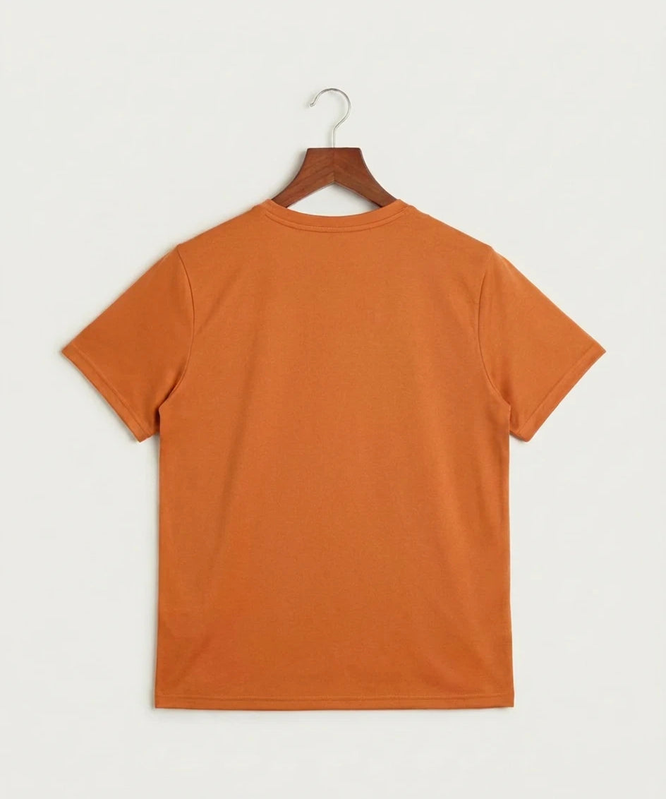 Davenport Central High School Volleyball (Girls) - Desert Orange Nike Swoosh Sleeve rLegend Tee NKDX8730 (back)