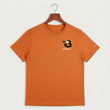 Giltner High School Football - Desert Orange Nike Swoosh Sleeve rLegend Tee NKDX8730